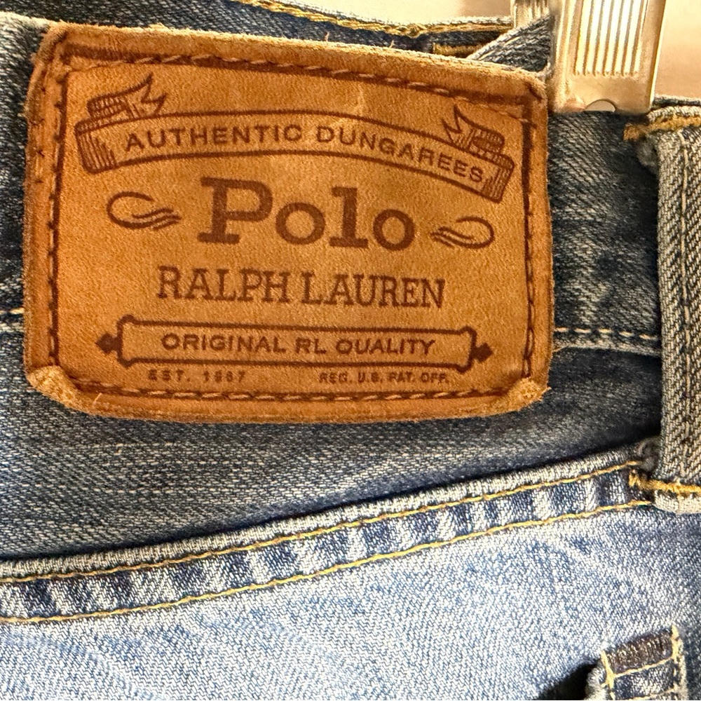 Ralph Lauren Mens Authentic Blue Denim size 32 x 34.